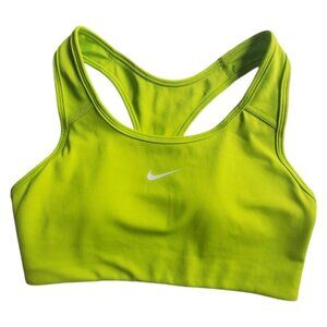 Nike Neon Green Padded Sports Bra Size Small